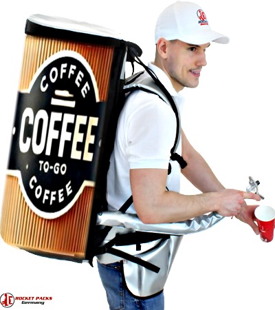 small backpack with drink holder