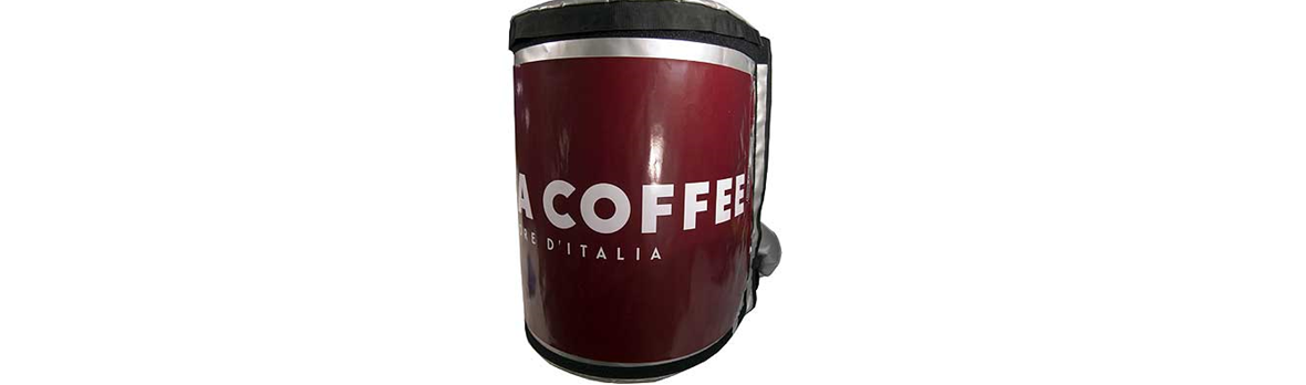 small backpack with drink holder