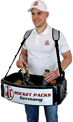 The Backpack can also be used to dispense hot or cold non-carbonated beverages. However, Rocketpack's Gravitypack is often the better solution for non-carbonated beverages.