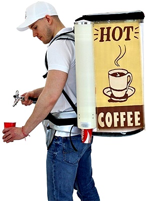 Hot coffee portable sellling accessoire Miami Beach 2022.Jan