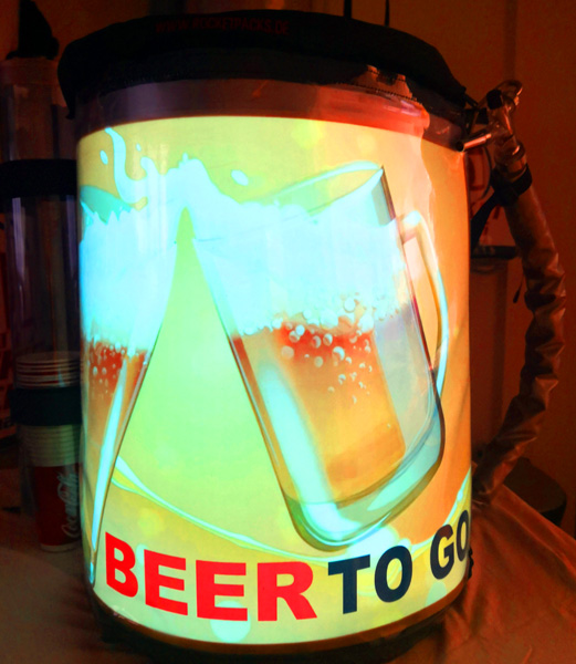 bier leucht display