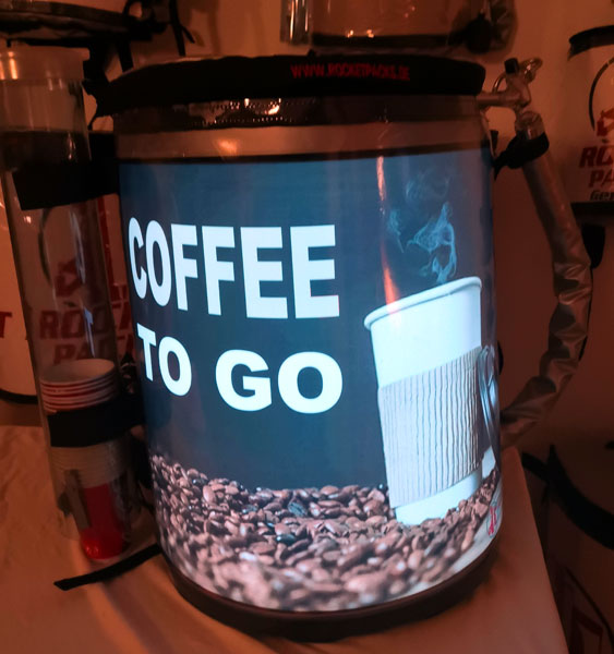 kaffee mobile display