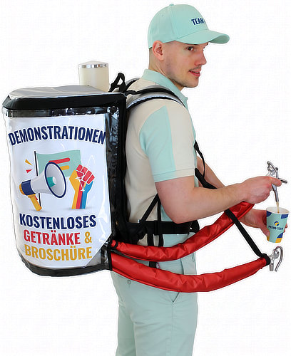 Vorstellung einer Produktneuheit durch persönliche Ansprache vor Ort