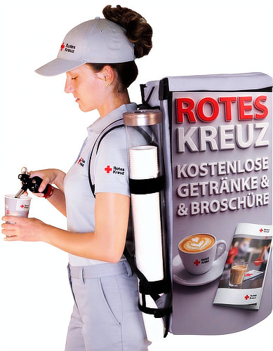 Mobiles Promotion-System für Informations- und Gesundheitskampagne