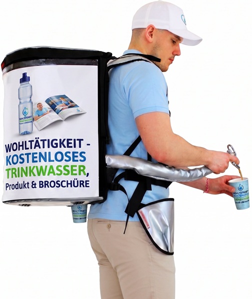 Persönlicher Markenkontakt bei einer mobilen Samplingaktion mit direkter Kundenansprache